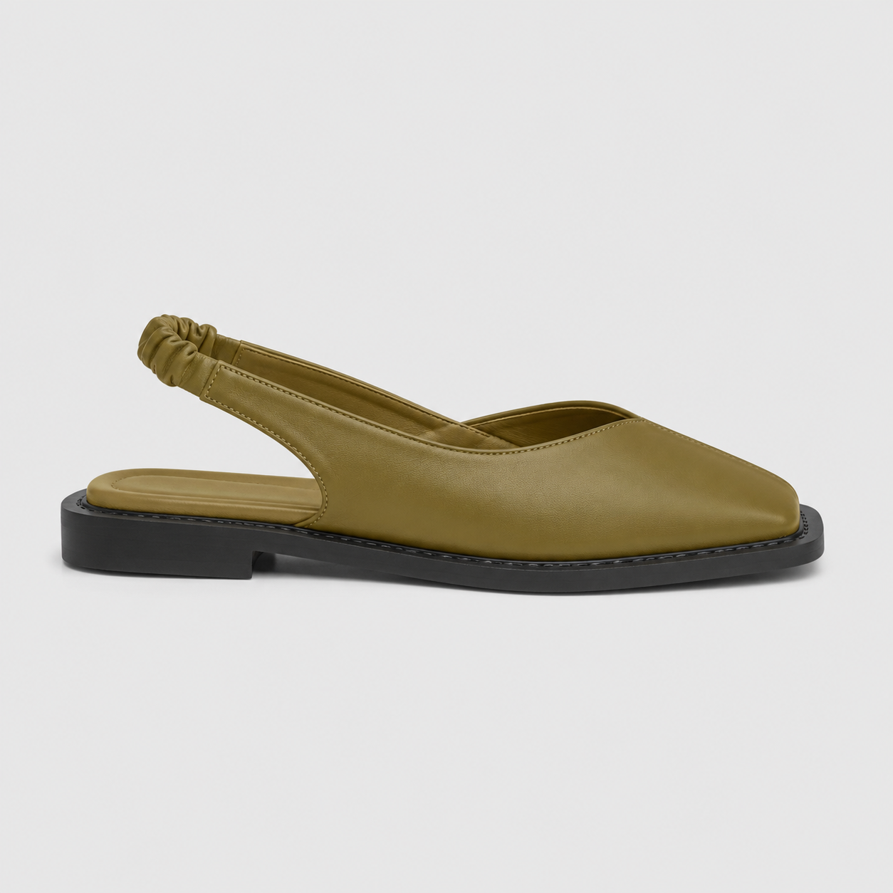 Allegra Square-Toe Mule