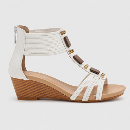 Celestia Boho Wedge Sandals