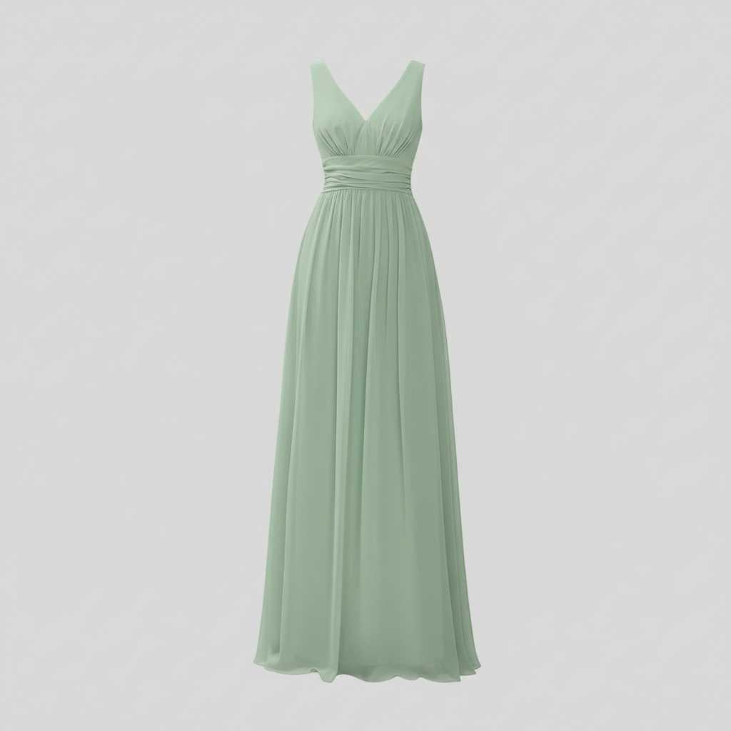 Elegant V-Neck Maxi Dress | Women's Summer Formal Dresses