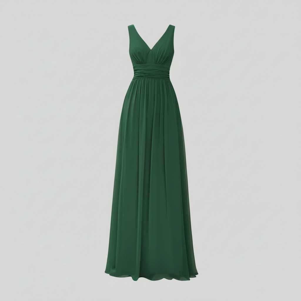 Elegant V-Neck Maxi Dress | Women's Summer Formal Dresses