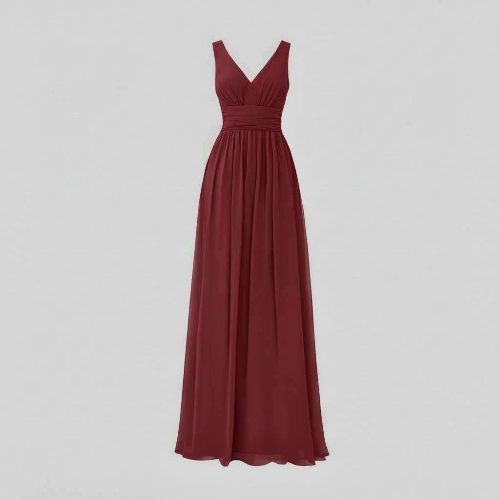 Elegant V-Neck Maxi Dress | Women's Summer Formal Dresses