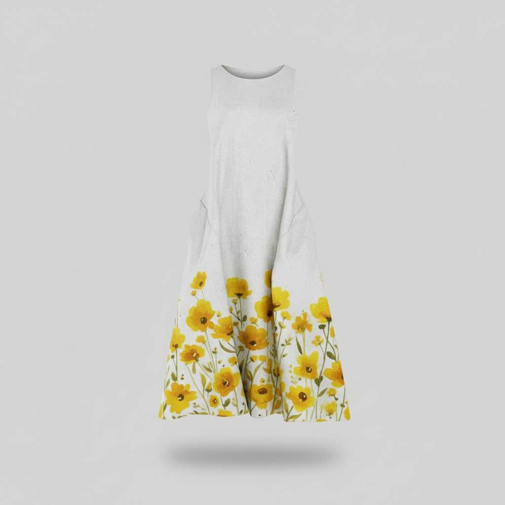 Floral Midi Dress | Women's Summer Dresses