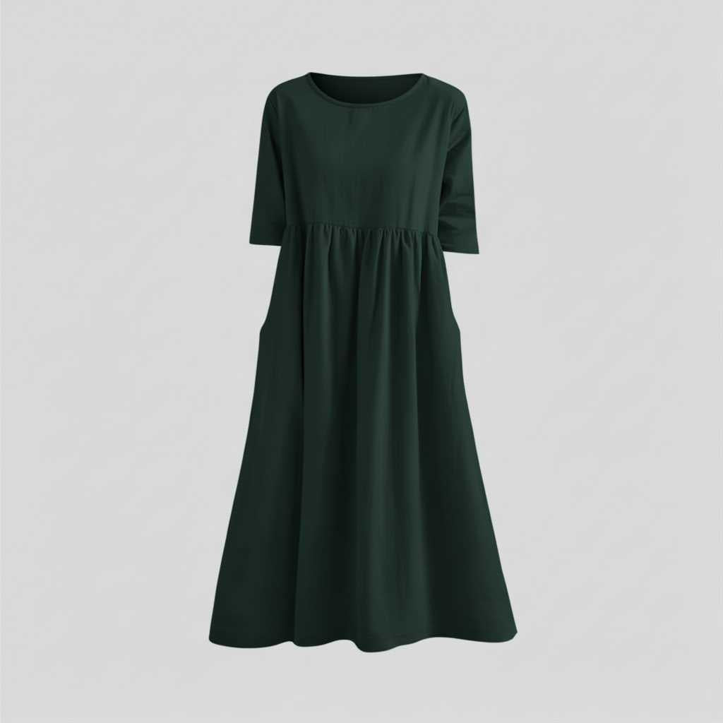 Loose Fit Summer Dress | Midi Dress for Women