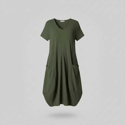 Loose Fitting Summer Midi Dress | Women's Dresses