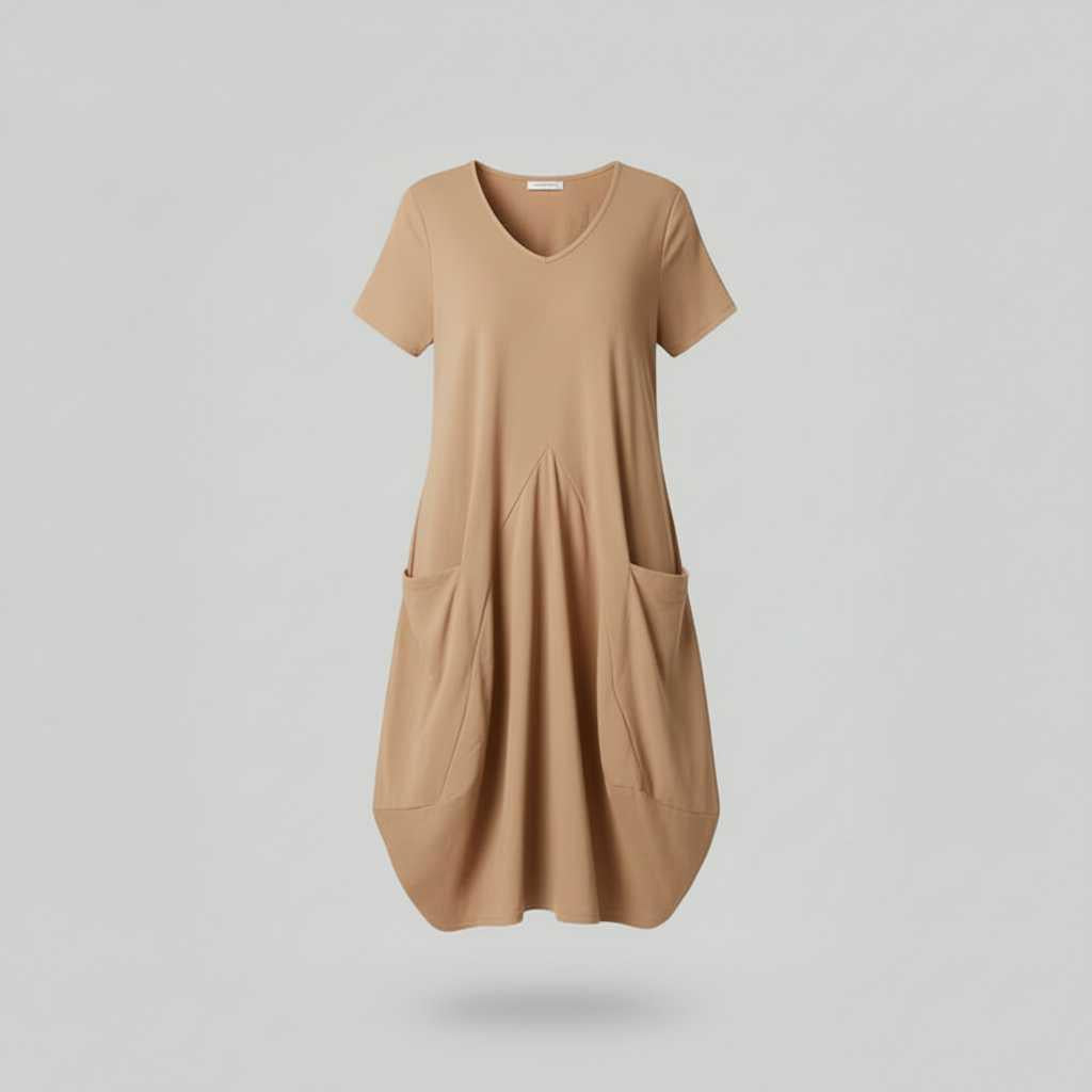 Loose Fitting Summer Midi Dress | Women's Dresses