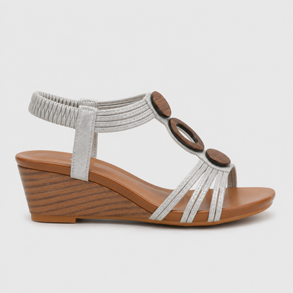Luciana Luxe Wedge Sandals