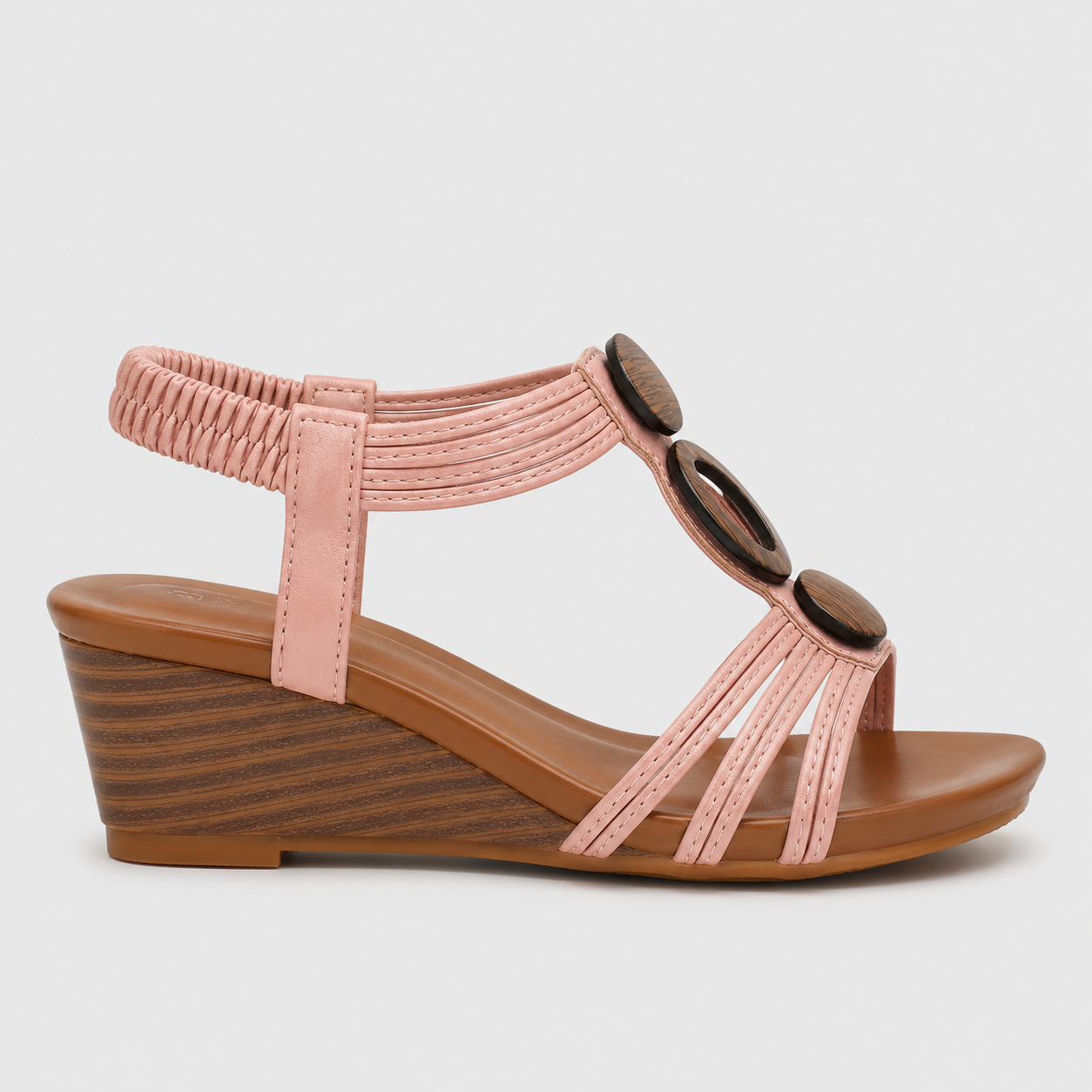 Luciana Luxe Wedge Sandals