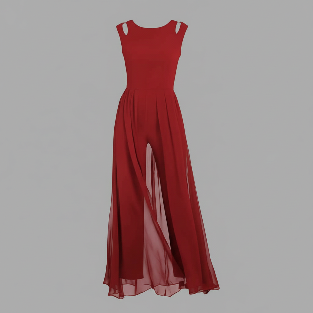 Sleeveless Wide Leg Jumpsuit | Women's Summer Fashion