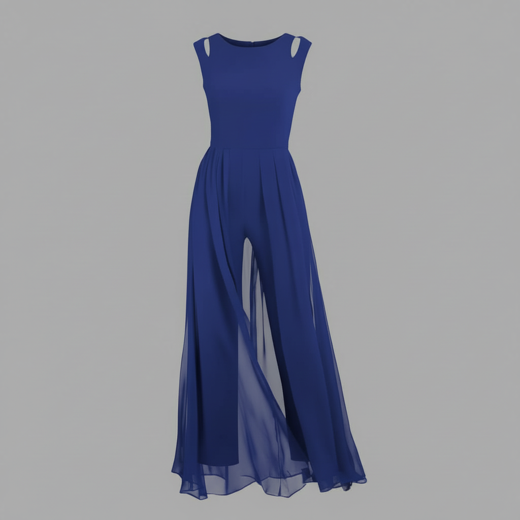 Sleeveless Wide Leg Jumpsuit | Women's Summer Fashion
