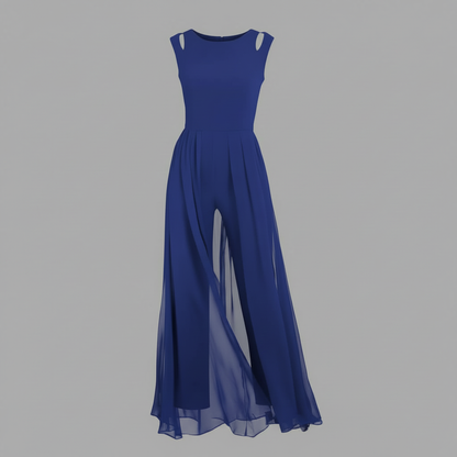 Sleeveless Wide Leg Jumpsuit | Women's Summer Fashion