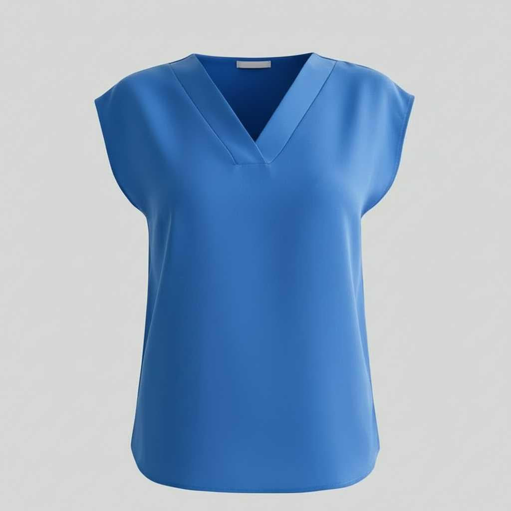 V-Neck Summer Blouse | Women's Modern Top