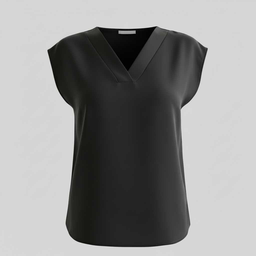 V-Neck Summer Blouse | Women's Modern Top