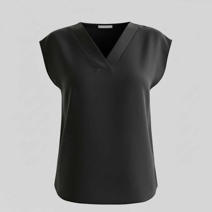 V-Neck Summer Blouse | Women's Modern Top