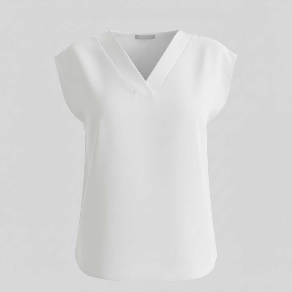 V-Neck Summer Blouse | Women's Modern Top