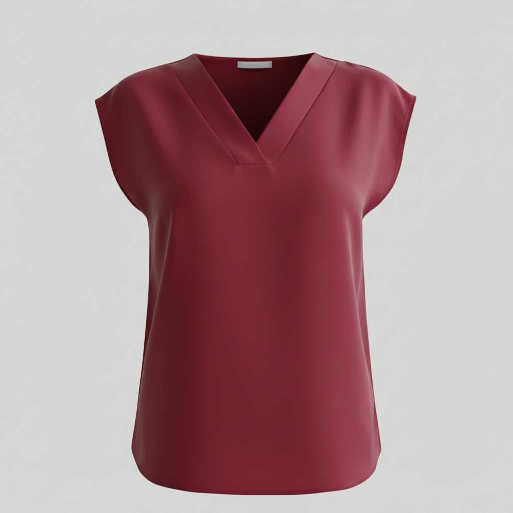 V-Neck Summer Blouse | Women's Modern Top