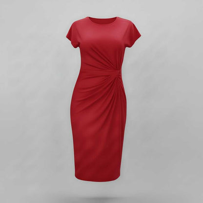 Women's Midi Dress | Short Sleeve Formal Dresses