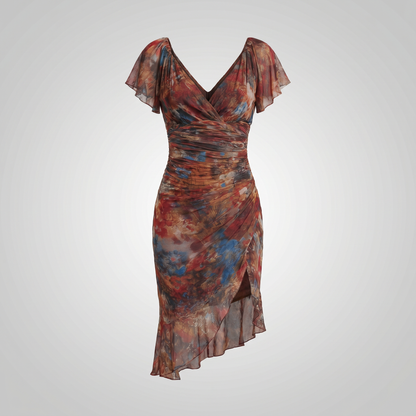 Harper Boho Midi Dress